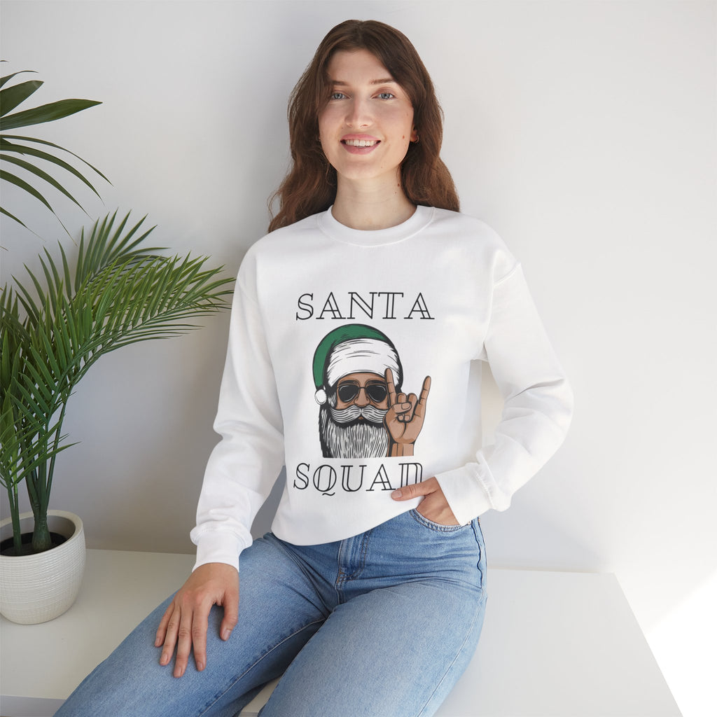 Santa Squad Unisex Crewneck Sweatshirt